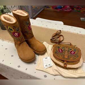 UGG Boots & Matching Purse